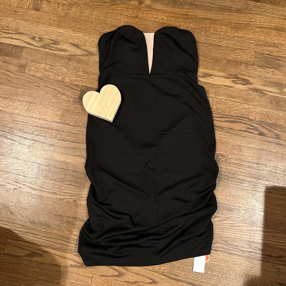 SWEETHEART SOLID CORSET MIDI DRESS